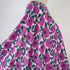 Artlux ~ 'Poppy Dance Fuchsia | Large' Luxury Cotton Lawn ~ Made in Italy